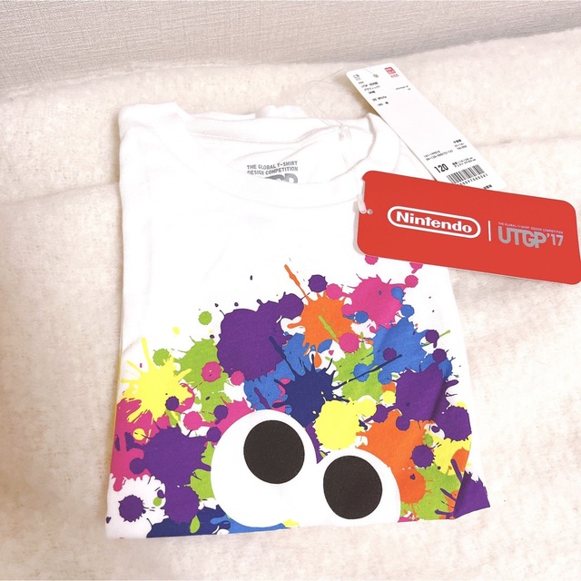 新品 UNIQLO スプラトゥーン 120cm キッズ/ベビー/マタニティのキッズ服男の子用(90cm~)(Tシャツ/カットソー)の商品写真