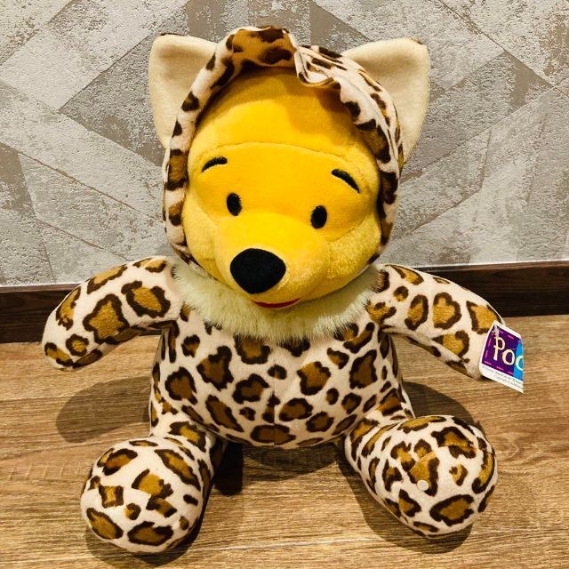 ディズニーくまのプーさん ヒョウ柄5体セット ぬいぐるみ レア