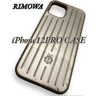 リモワ(RIMOWA)の【お得】RIMOWA iPhone case12pro シルバー箱あり(iPhoneケース)