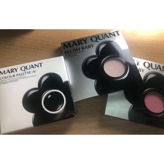 マリークワント(MARY QUANT)のマリークワント ブラッシュ ベビー 08 02 カラーパレット付(チーク)