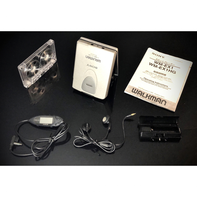SONY - カセットウォークマン SONY WM-EX1 銀色「整備済み、完動 SONY - カセットウォークマン SONY WM-EX1 銀色「整備済み、完動