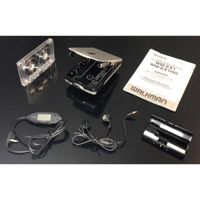 SONY - カセットウォークマン SONY WM-EX1 銀色「整備済み、完動 SONY - カセットウォークマン SONY WM-EX1 銀色「整備済み、完動