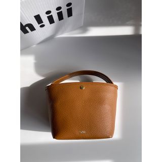 ビューティアンドユースユナイテッドアローズ(BEAUTY&YOUTH UNITED ARROWS)のchiiiibag レザーバスケット キャメル　新品未使用(ハンドバッグ)