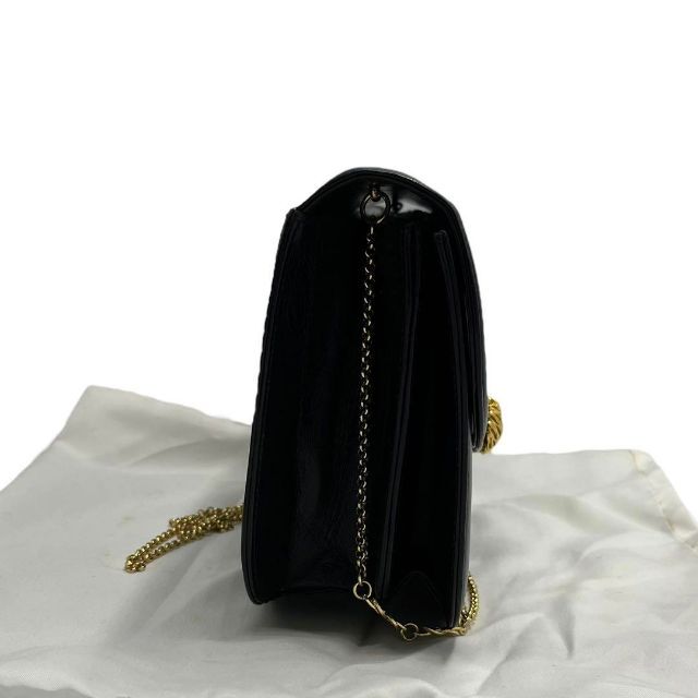 新品同様✨】WAKO フォーマルバッグ カーフレザー 冠婚葬祭 黒 付属品