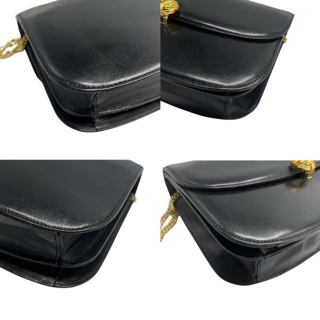 新品同様✨】WAKO フォーマルバッグ カーフレザー 冠婚葬祭 黒 付属品