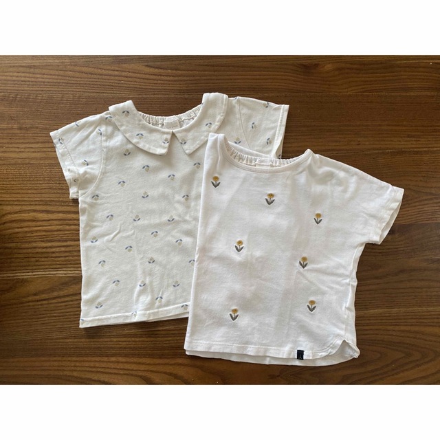 tete a tete(テータテート)のテータテート  Tシャツ2枚セット  size90  キッズ/ベビー/マタニティのキッズ服女の子用(90cm~)(Tシャツ/カットソー)の商品写真