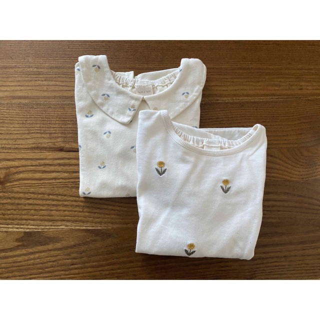 tete a tete(テータテート)のテータテート  Tシャツ2枚セット  size90  キッズ/ベビー/マタニティのキッズ服女の子用(90cm~)(Tシャツ/カットソー)の商品写真