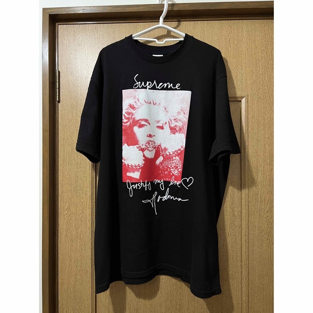 Supreme(シュプリーム)のSupreme 18AW madonna Tee  黒　Ｌサイズ　 メンズのトップス(Tシャツ/カットソー(半袖/袖なし))の商品写真