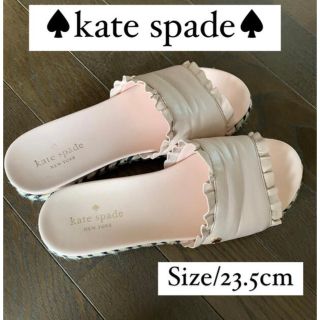 ケイトスペードニューヨーク(kate spade new york)の♠【即納】kate spade ケイトスペード サンダル ミュール 23.5cm(サンダル)