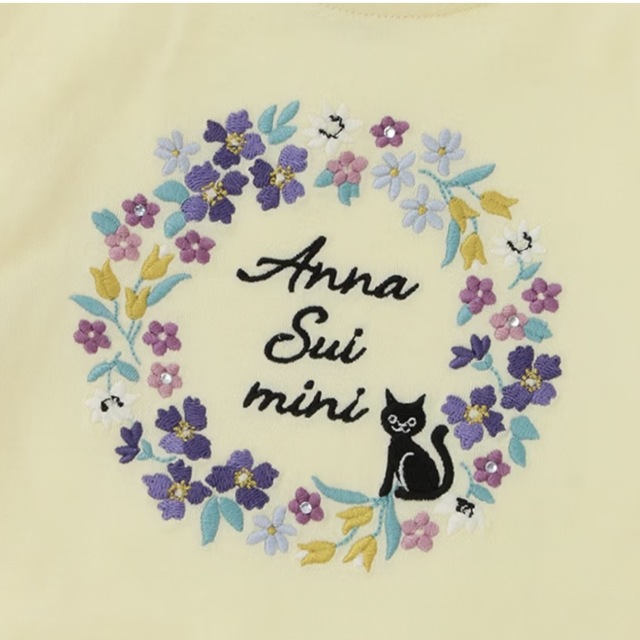 ANNA SUI mini(アナスイミニ)の【ご専用】ANNA SUImini 140【新品＆極美品】♡2点♡ キッズ/ベビー/マタニティのキッズ服女の子用(90cm~)(Tシャツ/カットソー)の商品写真