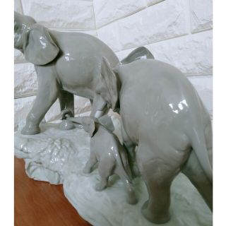 大型作品 リヤドロ「象の行進」の通販 by げっぴぃー's shop|ラクマ