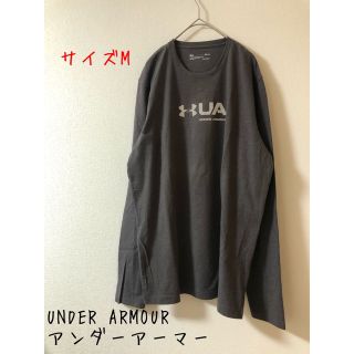 アンダーアーマー(UNDER ARMOUR)のUNDER ARMOUR アンダーアーマー　中央ロゴ　ロングスリーブTEE MD(Tシャツ/カットソー(七分/長袖))