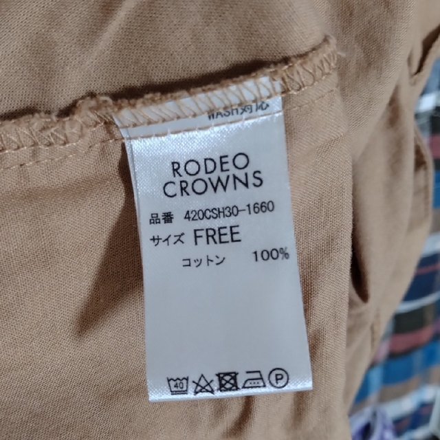 RODEO CROWNS(ロデオクラウンズ)のRODEO CROWNS　トップス レディースのトップス(Tシャツ(半袖/袖なし))の商品写真