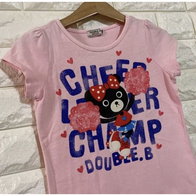 DOUBLE.B(ダブルビー)のDOUBLE.B Tシャツ 100 キッズ/ベビー/マタニティのキッズ服女の子用(90cm~)(Tシャツ/カットソー)の商品写真