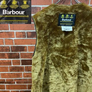 バーブァー(Barbour)の【90s】B4 Barbour ファーベスト C40 古着ベスト イングランド製(ベスト)