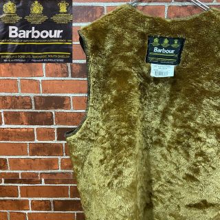 バーブァー(Barbour)の【90s】B6 Barbour ファーベスト C42 古着ベスト イングランド製(ベスト)