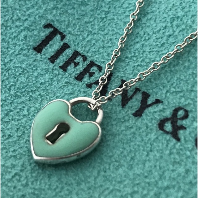 Tiffany ティファニー　ハートロック　ネックレスペンダントの刻印