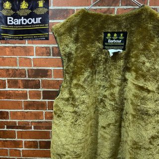 バーブァー(Barbour)の【90s】B11 Barbour ファーベスト C50 古着ベスト イングランド(ベスト)