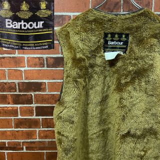 バーブァー(Barbour)の【90s】B10 Barbour ファーベスト C40 古着ベスト イングランド(ベスト)