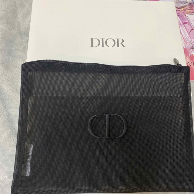 Dior ポーチ シュシュ 携帯リング