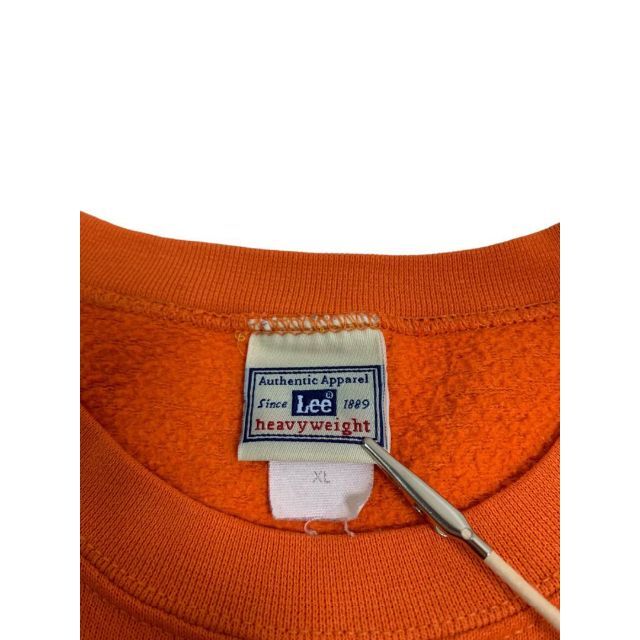 LEE 90s 企業ロゴ オレンジ スウェット SIZE:XL DEW CON 2