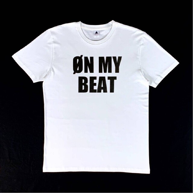 新品 BOOWY ボウイ ON MY BEAT 邦楽 Jロックバンド Tシャツ