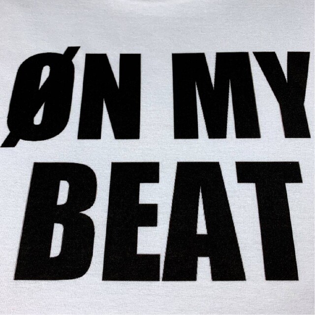 新品 BOOWY ボウイ ON MY BEAT 邦楽 Jロックバンド Tシャツ