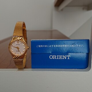 オリエント(ORIENT)のORIENT ゴールド 腕時計(腕時計)