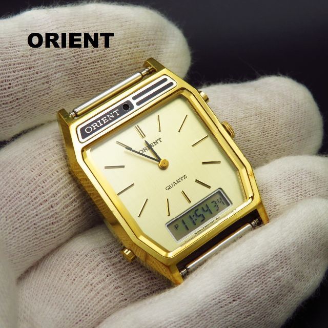 ORIENT - ORIENT デジアナ腕時計 アラームクロノグラフ の通販 by Arouse 's shop｜オリエントならラクマ