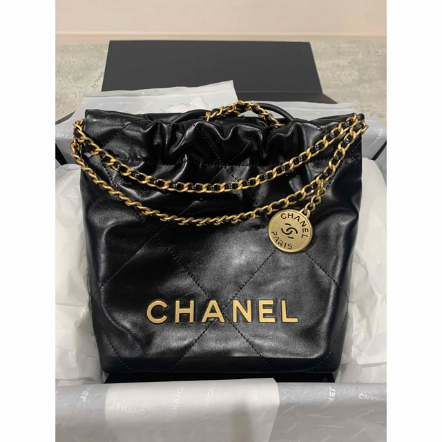 新品　CHANEL22 mini シャネル　ショルダーバッグ　ミニハンドバッグ