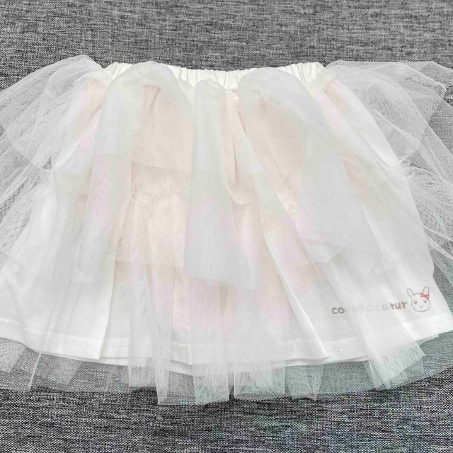 coeur a coeur(クーラクール)のクーラクール　チュールスカート　95 キッズ/ベビー/マタニティのキッズ服女の子用(90cm~)(スカート)の商品写真