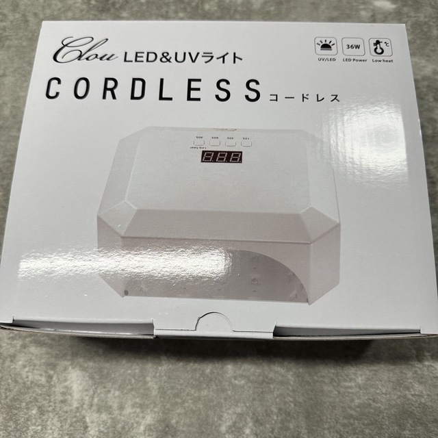 クロウ LED & UVコードレスライト 36W Clou