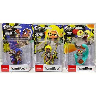 ニンテンドースイッチ(Nintendo Switch)のスプラトゥーン3 amiibo インクリング　オクトリング　コジャケ　新品未使用(ゲームキャラクター)