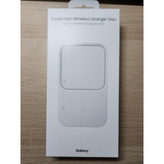 サムスン(SAMSUNG)のSAMSUNG SUPER FAST WIRELESS CHARGER DUO(その他)