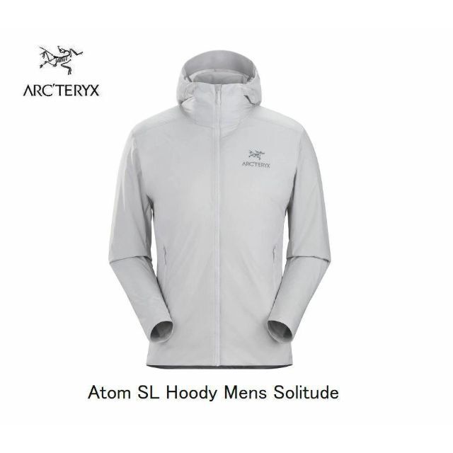ARC'TERYX(アークテリクス)の新品 アークテリクス アトムSLフーディー Solitude S メンズのジャケット/アウター(マウンテンパーカー)の商品写真