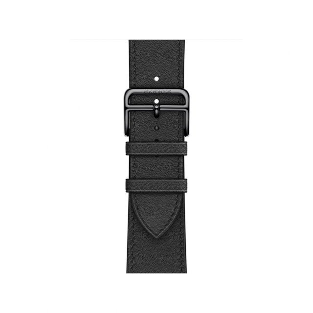 Apple Watch(アップルウォッチ)のApple Watch HERMES シンプルトゥール 黒 41mm メンズの時計(レザーベルト)の商品写真
