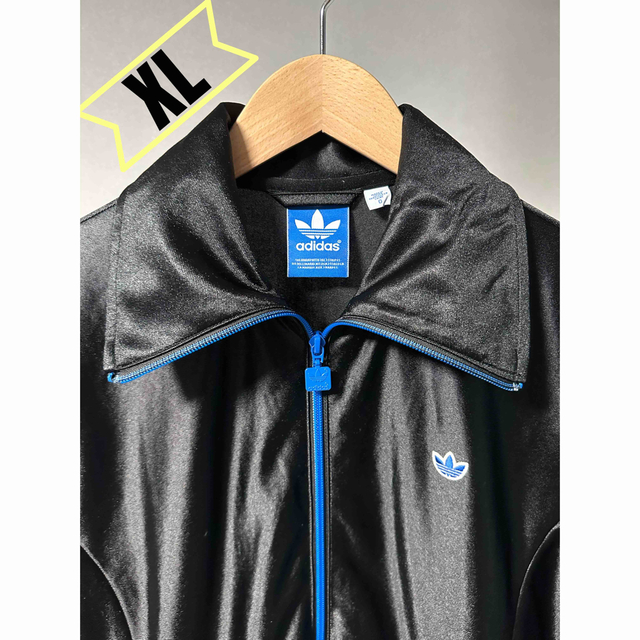 adidas トラックジャケットブラック　XL