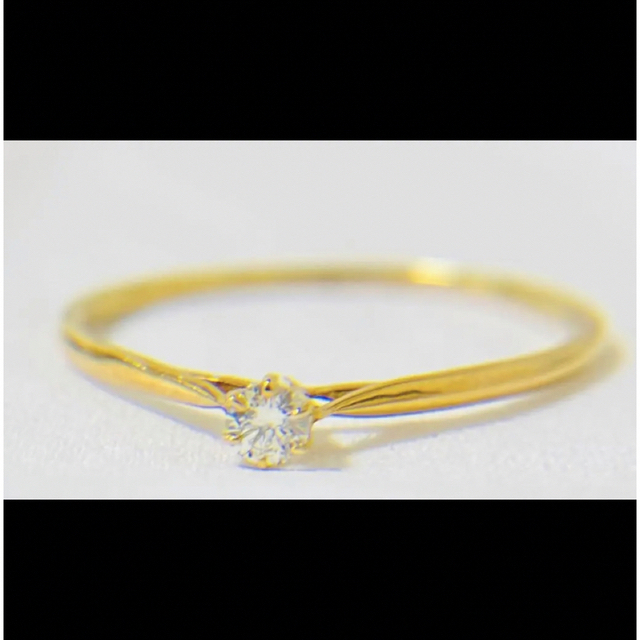 k18 0.08ct レディースのアクセサリー(リング(指輪))の商品写真