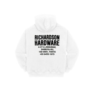 ボンジュールレコーズ(bonjour records)の【ホワイト（10）】Richardson Hardware Tokyo Hoodie(パーカー)