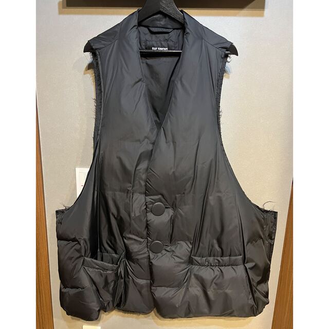 スペシャルオファ 21AW raf simons ジレ オーバサイズダウンジレ
