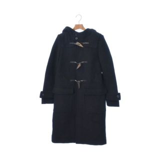 HYKE ハイク ダッフルコート 2(M位) 黒 【古着】-