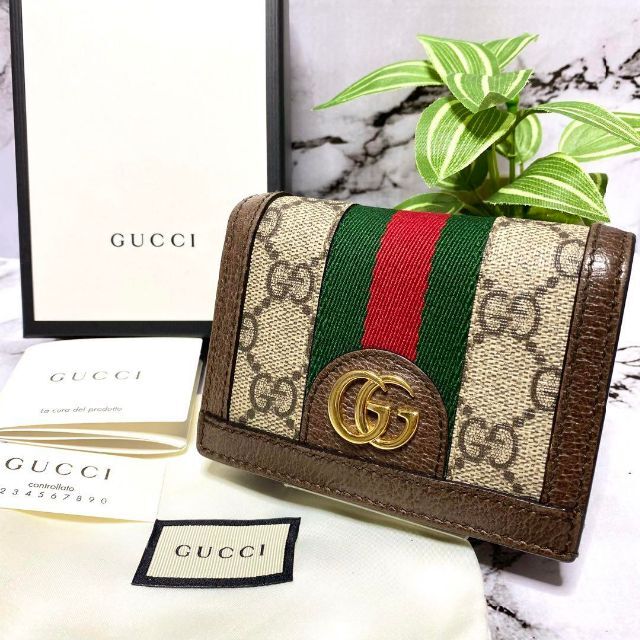 ファッションの シェリーLINE 美品!GUCCI マーモント オフィディア