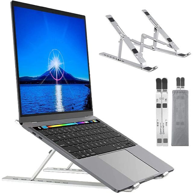 ノートパソコン スタンド 折りたたみ式 ラップトップスタンド PCスタンド iP www.autonavsistemas.com.br