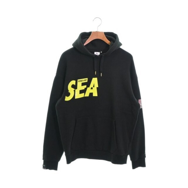 WIND AND SEA(ウィンダンシー)のWIND AND SEA ウィンダンシー パーカー S 黒 【古着】【中古】 メンズのトップス(パーカー)の商品写真