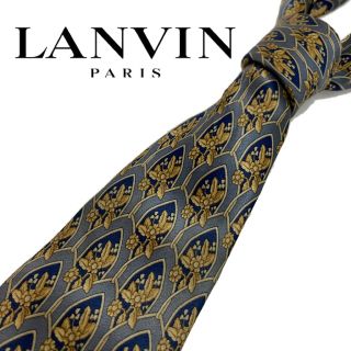 ランバン(LANVIN)の【✨極美品✨】ランバン柄ネクタイ(ネクタイ)