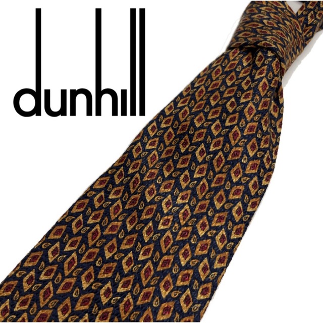 Dunhill(ダンヒル)の【✨極美品✨】ダンヒル柄ネクタイ メンズのファッション小物(ネクタイ)の商品写真