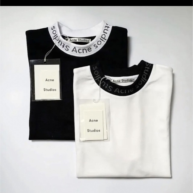 Tシャツ/カットソー(半袖/袖なし)acne studios EDTION 別注　NAVID Tシャツ　Lサイズ