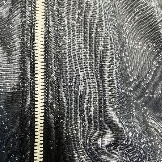 SEANJOHN ショーンジョン 袖ライントラックジャケット M ネイビー 白