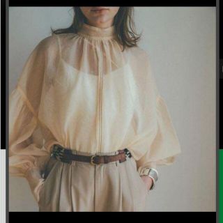 クラネ(CLANE)の【正規品】CLANE SHEER PUFF TOPS  シアーパフトップス(シャツ/ブラウス(長袖/七分))