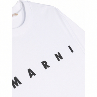 MARNI シンプルロゴTシャツ　ホワイト　14Y  L相当　新品未使用